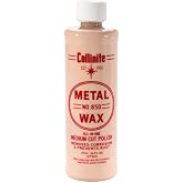 Collinite 850 Metal Wax &amp; Polish Removes Rust &amp; Prevents Oxidation in One Step - Heavy Duty Formula Easily Restores and Protects - For Aluminum, Chrome &amp; Stainless Steel (16 fl oz)