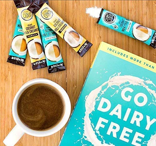 Coconut Cloud: Vanilla Dairy-Free Vegan Creamer | Coconut Powdered Milk + MCT Oil. Vegan, Minimally Processed (Plant Based, Non GMO, Gluten & Soy Free, Individual To-Go Sticks), 24 Sticks - Thumbnail 5