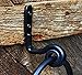 Towel Ring- Wrought Iron - Rustic hand towel ring - Wall mount - Black - Handmade