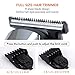 Beard Trimmer for Men, MANLI Rechargeable Cordless Kit with Stand Waterproof 11 in 1 Multifunctional Grooming Set with Hair Clipper, Dual Shaver, Precision Trimmer, Nose Ear Trimmer, Body Trimme