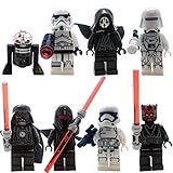 Star Wars Action Figures | Set of 8 Star Wars Minifigures | The Most Fearsome Galactic Empire Characters Including Darth Vader, Sith, Storm Troopers and many More|