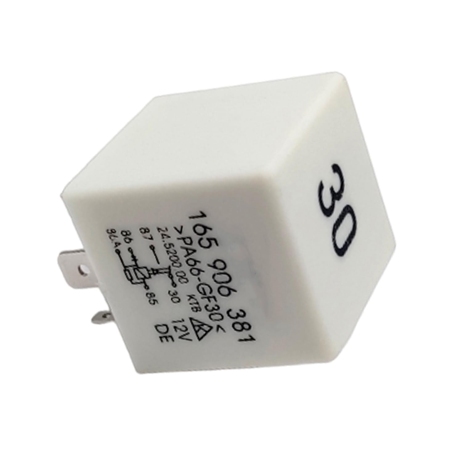 Photo 1 of 165906381#30 12VDC 5 Pins Automotive Power Relay Engine Control Unit Relay