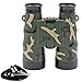 7TECH Adjustable Compass Binoculars For Kids Camouflage Educational Outdoor Toys Green
