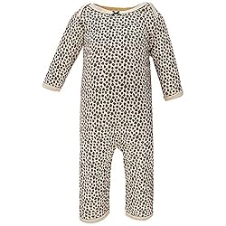 Hudson Baby Girls Cotton Coveralls Rompers, Basic