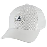 adidas Men's Soldier Stretch Fit Structured Cap, Large/X-Large, White/Grey/Mineral Blue