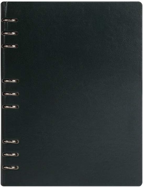 PU Leather B5 Notebook Diary Schedule Book Planner Diary Loose Leaf Binder Notebook with Pen Office Business Meeting