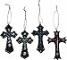 Rivers Edge Products Antique Fishing Lure Christmas Ornaments, Rustic Wood Lure Christmas Tree Decorations, 3 Inch Assortment Set for Fisherman or Fishing Lover