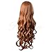 Kamo 32 Inches 80cm Spiral Curly Cosplay Costume Wig (Blonde)