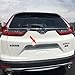 Beautost for Honda 2017 2018 2019 2020 2021 2022 CR-V CRV ABS Chrome Rear Trunk Lid Molding Trim