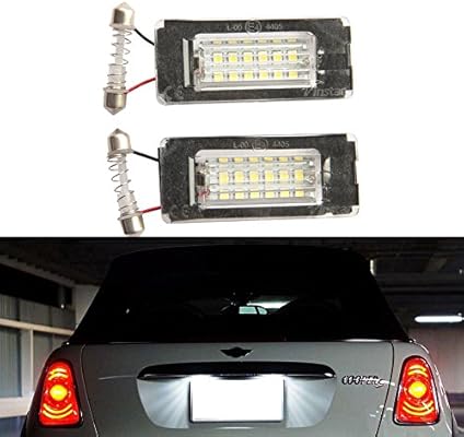 mini cooper license plate light
