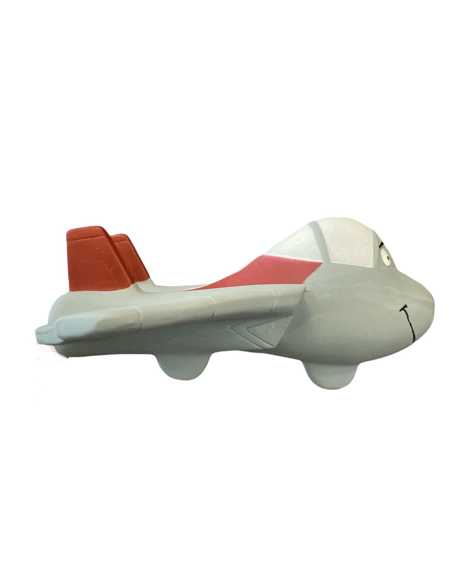 TOPGUM Biter Pilot Airplane Teething Toy 100% Natural Havea Rubber