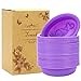 Tomnk 25Pcs Soap Molds Silicone Handmade Soap Mold Baking Mold Cupcake Liners 50 Packing Bags as a Gift