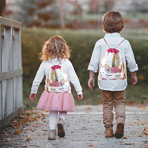 4 CXWILL+Unicorn+Favors+Drawstring+Decoration