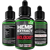 Hemp Oil 30000 MG - Extra Strength for BIO-Efficacy - 100% Natural & Safe Hemp Seed Oil - Stress & Anxiety Relief - Made in USA - Anti Inflammatory & Immunity Support - Deep Sleep & Mood Boost.
