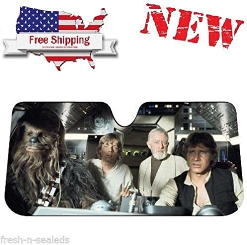 Star Wars Car Sun Shade UV Protector Shield Auto Window Windshield Cooler Truck