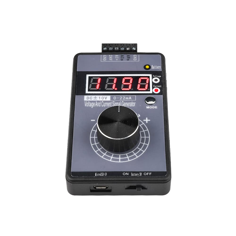 Fasizi High-precision handheld positive and negative voltage 0-10V 5V+ current 0-4-20mA signal generator analog source calibrator