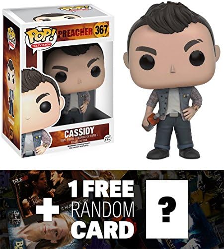 Cassidy: Funko POP! x Preacher Vinyl Figure + 1 FREE American TV Themed Trading Card Bundle (111539)