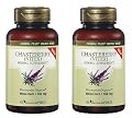 GNC Herbal Plus Chasteberry (Vitex) 500mg -- 2 Packs each of 100 Veggie Caps