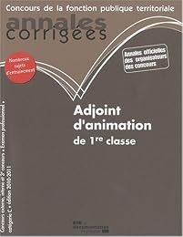 Adjoint d'animation de 1ère classe