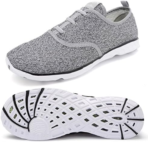 eyeones Men's Women's Lightweight Quick Drying Mesh Aqua Slip-on Water Shoes Perfect Match for Waterproof Phone Case