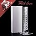 MAKARTT Makeup Brush Holder 12 Spaces Acrylic Clear Separated Individual Makeup Brush Organizer, Organize and dry makeup brush