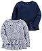Simple Joys by Carter's Baby and Toddler Girls' Multi-Pack Long Sleeve Tops