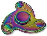 Aluminum Alloy Fidget Hand Spinner With 2-5 minute Spin Time (Rainbow)