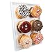 TenXVI Designs Real Wooden Donut Wall With Easel Stand - Bagel or Donut Display Stand Perfect for Donut Parties, Sweets Tables, Weddings, Baby Showers