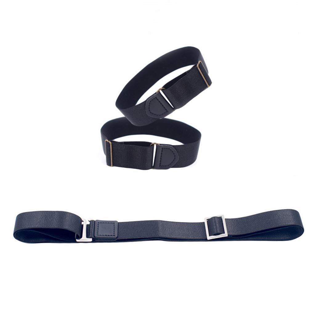 Buy AYOSUSH Men Belt Shirt Stays Shirt Lock Adjustable Soft and Smooth