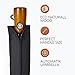Raintrand Large Black Umbrella for Men and Women