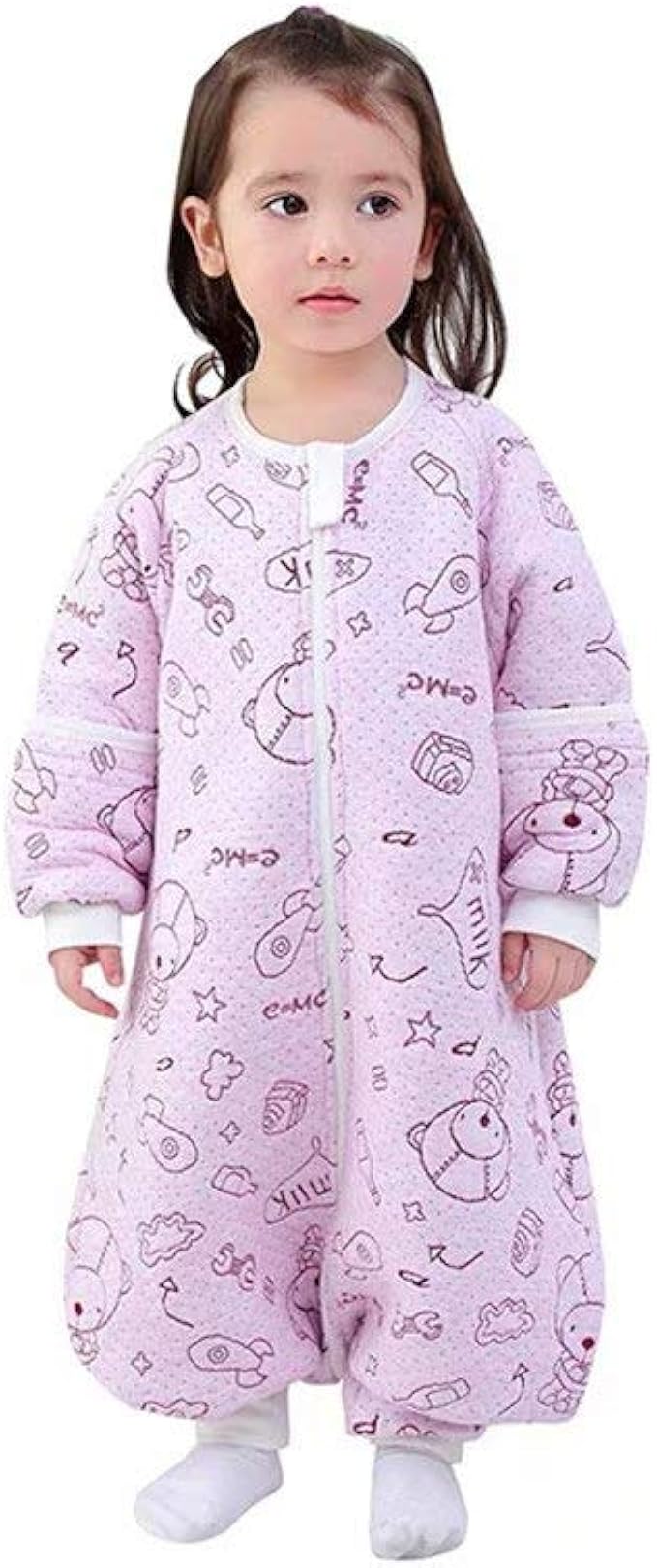 Amazon Co Jp Burning Go ベビー スリーパー 長袖 寝袋 袖外せ キッズ パジャマ おくるみ カバーオール 赤ちゃん 保温 おむつ替え 便利 部屋着 寝具 寝冷え対策 防寒グッズ 出産祝い プレゼント 服 ファッション小物