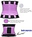 FOUMECH Women's Waist Trainer Belt-Waist Cincher Trimmer-Slimming Body Shaper Belt-Sport Girdle Belt (Purple, Small)