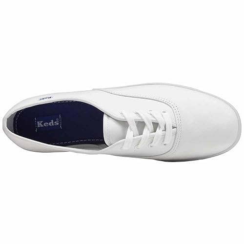Keds unisex child Original Champion Cvo Sneaker, White Leather