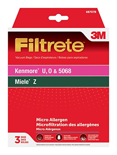 Filtrete Kenmore U, O, &amp;amp;amp;amp;amp;amp;amp;amp;amp;amp;amp;amp;amp;amp;amp; Miele Z Vacuum Bag