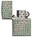 Zippo Alligator Armor Chameleon High Polish Chrome Pocket Lighter, One Size