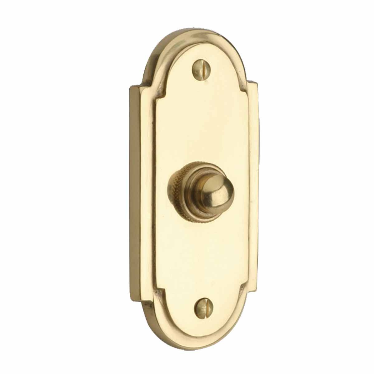 Brass Door Bell Push Button Chime Traditional Colonial Long Lasting