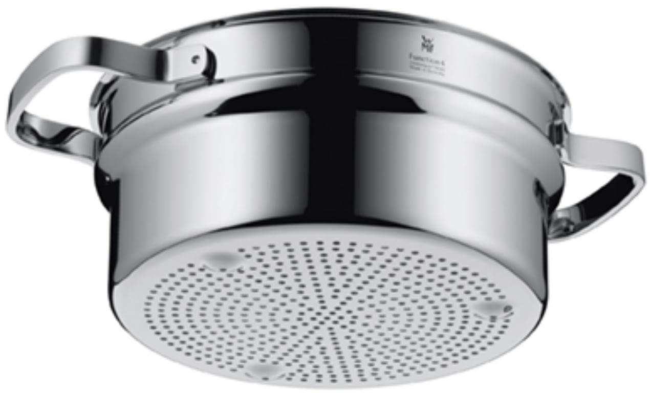 WMF Function 4 Gemüse-/ Kartoffeldämpfer 20 cm, Dampfgarer Einsatz für Topf, Dämpfeinsatz, Cromargan Edelstahl, spülmaschinengeeignet