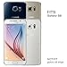 ULAK Galaxy S6 Case, Samsung Galaxy S6 Wallet Case, Wallet Flip Case PU Leather Case Shockproof Soft TPU Inner Bumper Slim Protective Card Slots Wrist Strap Cover- Minimal Stripes/Rose Gold