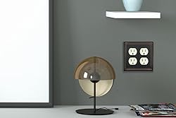 OKAWYC Double Duplex Outlet Light Switch Cover