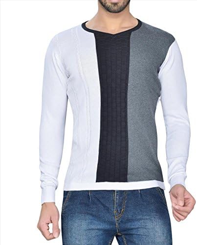 Thread Villa Men's 100% Cotton T-Shirt( NAVY,DARK GREEN,BLACK ) (X-Large, Black)
