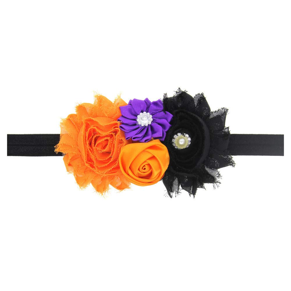 Nisowe Bandeau De Cheveux Elastique Pour Fille Halloween Avec Coiffe Bandeau Cheveux Bebe Sports Et Loisirs Bandeau Zwembaddebeemd Nl
