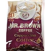 Mr. Brown 3 in 1 Instant Coffee 30 Sachets (Cappuccino, 2 Packs)