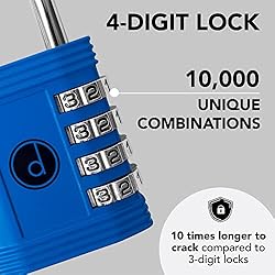 Padlock 4 Digit Combination Lock - for Gym School