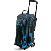 Brunswick Blitz Triple Roller Bowling Bag, Blue