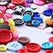 Shappy 720 Pieces Craft Buttons Sewing Buttons Resin Button, 4 Holes and 2 Holes, Assorted Colors and Sizes