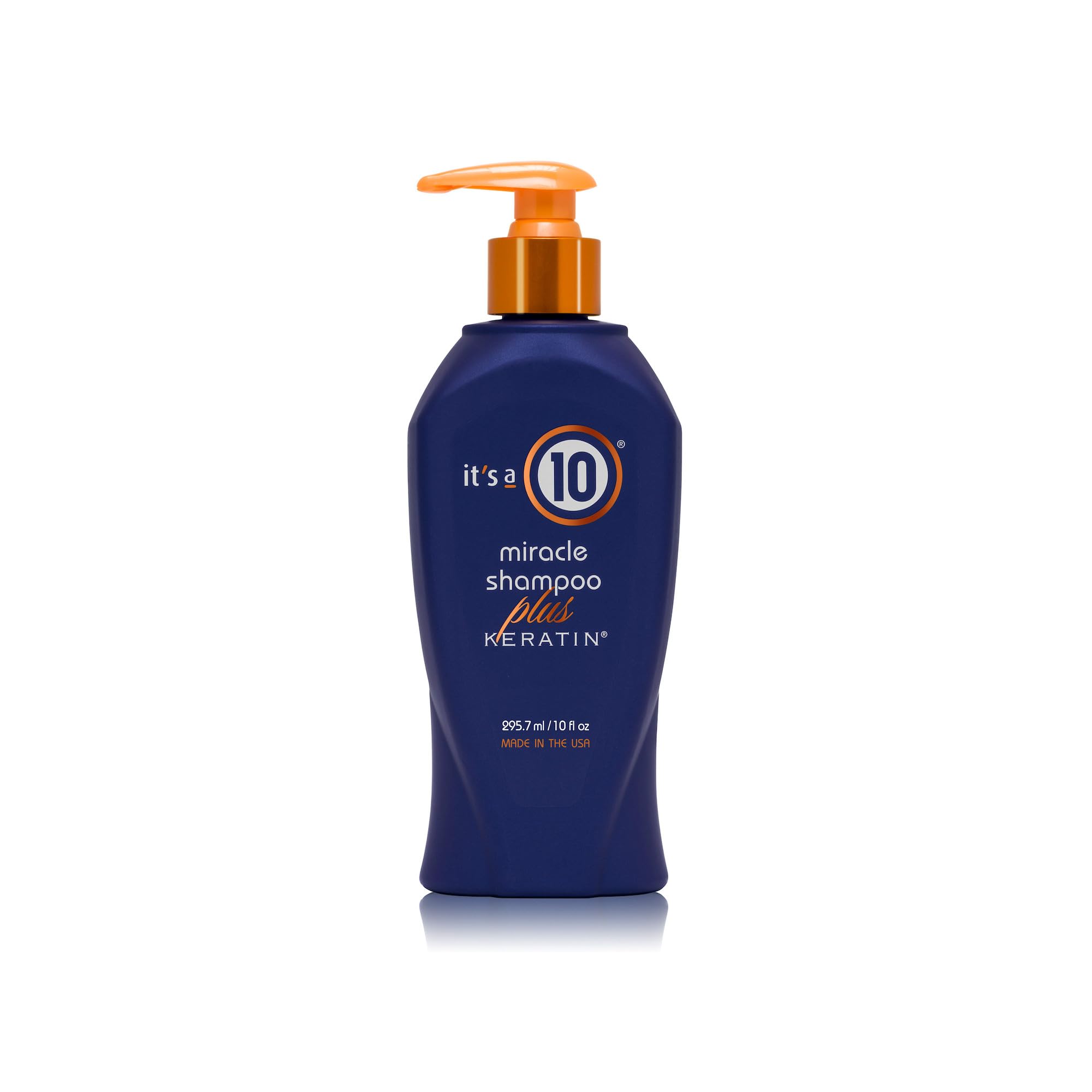 It's a 10 Haircare - Miracle Shampoo Plus Keratin, Conditioning & Nourishing, For Everyday Use, Colour Safe, Natural Ingredients, 295ml