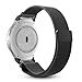 Fintie for Gear S2 Watch Band [Small], [Magnet Lock] Milanese Loop Adjustable Stainless Steel Replacement Strap Bands for Samsung Gear S2 SM-R720 / SM-R730 Smart Watch - Black