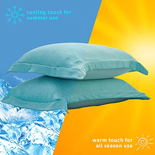 SunStyle Home Warm&Cooling Comforter Set All Season Down Alternative Bed Set Cooling Blanket