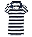 Aeropostale Women's Thin Stripe Jersey Polo Shirt