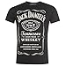 Jack Daniel's - OLD No.7 - Mens T-Shirt Genuine JD Merchandise (Large)